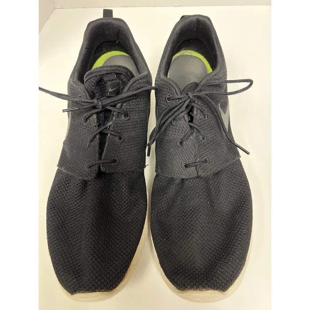 Nike Men's Roshe One Black Sneakers Shoes Men's Size 15